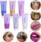3 Color Face and Body Glitter Gel, Neon Outfit Glow Party for Body Hair Face Nail Glitter Stick Makeup